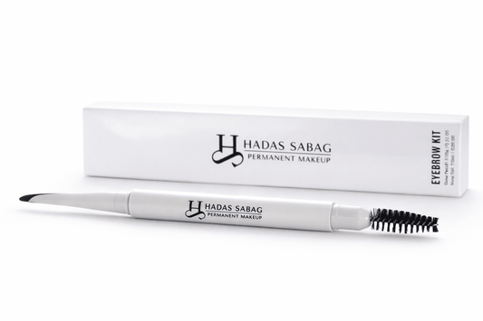 עיפרון גבות מקצועי - דו צדדי - Hadas Academy