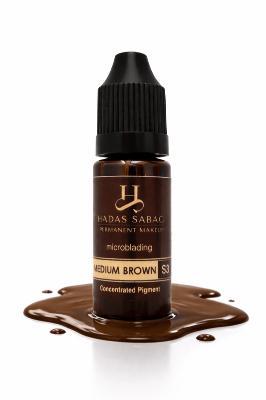 Medium Brown S3 פיגמנט מיקרובליידינג - Hadas Academy